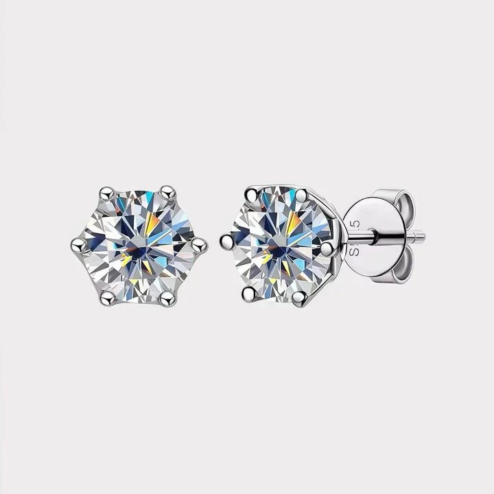 Moissanite Earring